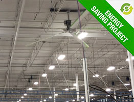 HVLS Fans Improve Manufacturing Facilities