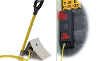 Smart Chock vehicle restraint