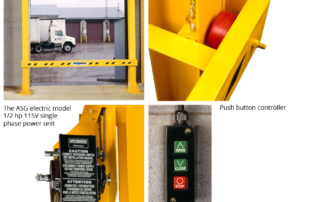 Fall-Stop safety barrier features for the loading dock