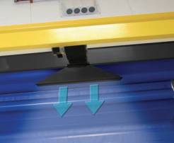 RR300 Freeze can be equipped with blowers to resist ice build-up and prevent dangerous conditions