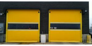 UltraFast high-speed exterior fabric roll-up door