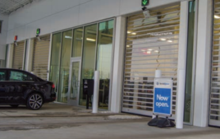 Model: RR3000 Vision rigid exterior roll-up door
