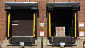 Model: STC Trailer Door Gap Compression dock seal with upgraded header