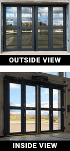 Four-Fold door