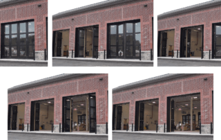 Four-Fold doors take less than seven seconds to fully open
