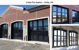 Four-Fold doors at Orillia Fire Station