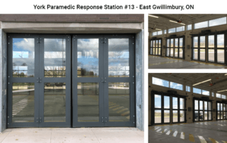 Four-Fold doors at York Paramedic Response Station #13
