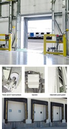 Enviro single-piece fiberglass vertical rise door