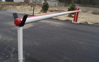 FAAC swing arm barrier gate