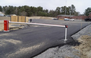 FAAC swing arm barrier gate