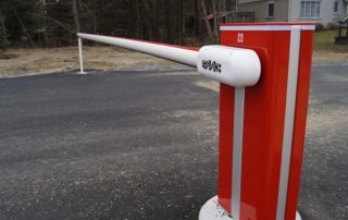 FAAC swing arm barrier gate