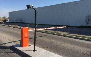 FAAC swing arm barrier gate