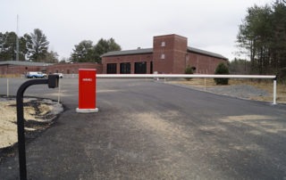 FAAC swing arm barrier gate