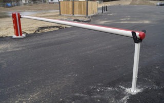 FAAC swing arm barrier gate