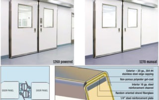 1260 and 1270's molded fiberglass construction