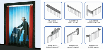 Model: Non-automatic PVC strip curtain