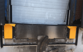 Nytrex Slider dock bumpers reduce noise on trailer impact