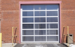 Polycarbonate door