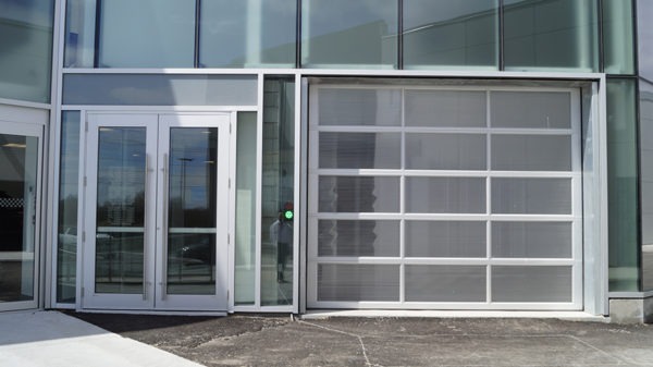 Polycarbonate door