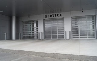 Polycarbonate door