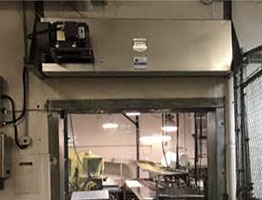 Air Barriers Separate Temperature Zones