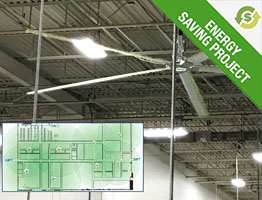 Saving Energy With HVLS Fans