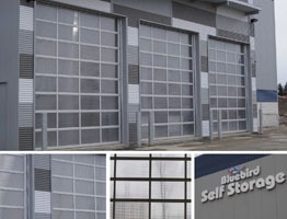 Bluebird Self Storage Overhead Doors