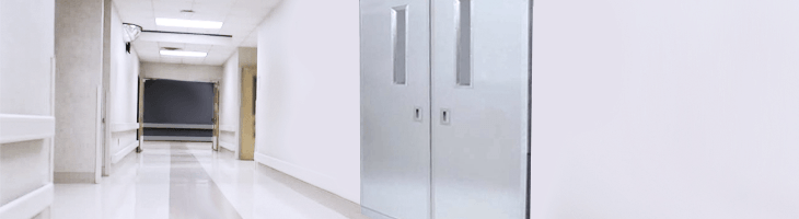 Sliding UL-rated fire door