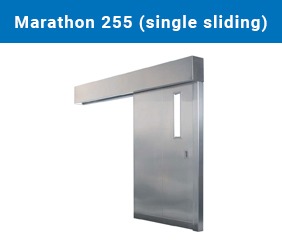 Model: 255 U.L.-rated single sliding fire door