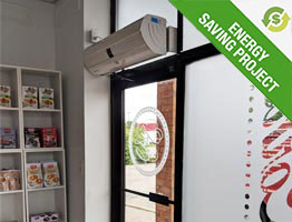 Retail Air Curtain – The Pasta Corner