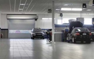 209D Inside Auto Repair Shop for Security