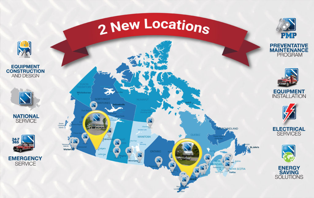 New Locations in Calgary and Cambridge