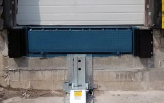 MTL mechanical vehicle restraint and heavy-duty hydraulic dock leveler
