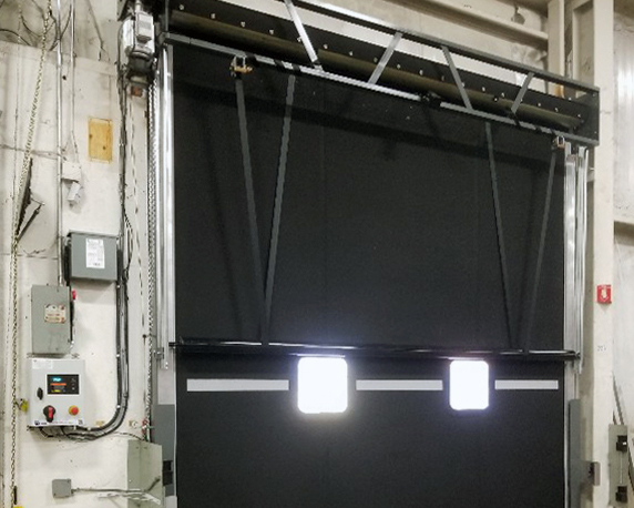 Distribution Center – Springless High Cycle Rubber Door