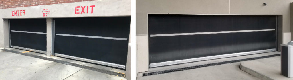 Parking Garage Rubber Door