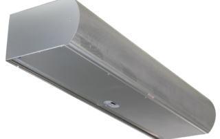 Architectural low profile air curtain 10 inch
