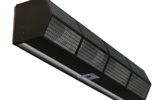 Commercial high performance air curtain black