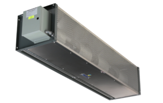 Industrial direct drive air curtain dock doors 12" 14"