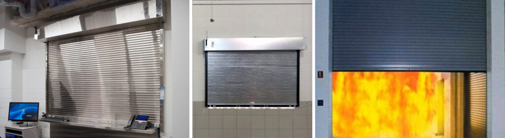 Fire Shutter for counters