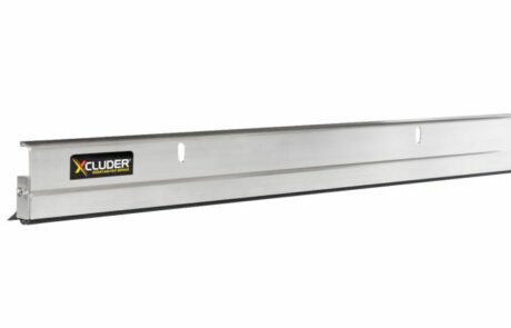 Xcluder rodent-free swing door sweep with cover 1.25" aluminum