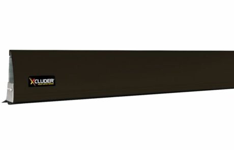 Xcluder rodent-free door sweep with cover 1.75 bronze