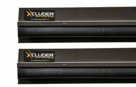Xcluder vertical weather seal bronze