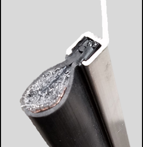 Xcluder weather seal side overhead doors