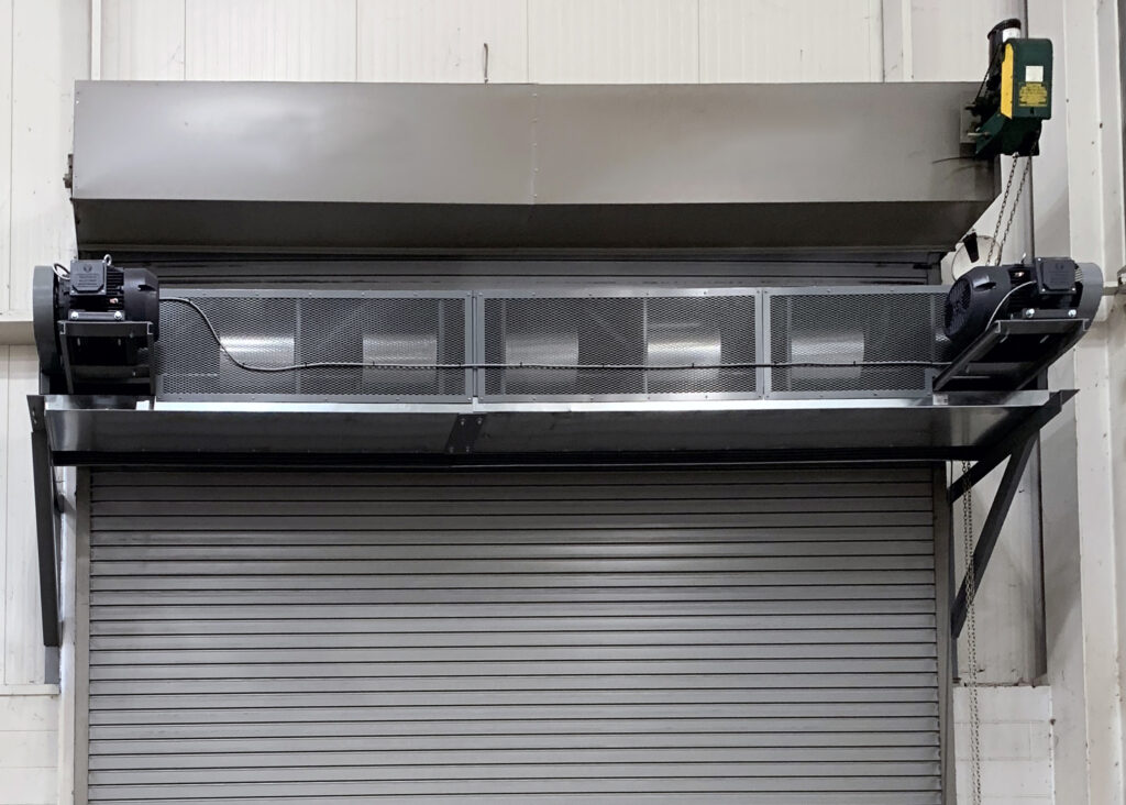 PWO Canada – Air Curtain for a Large Door