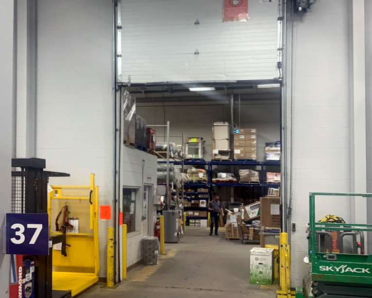 Lowe’s Edmonton – Overhead Door Preventive Maintenance