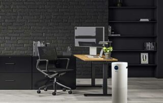 JADE2.0 air purifier home office desk