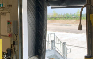 Overhead Door, Edge of Dock Leveler, Rain-Stop Canopy