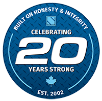 Celebrating 20 years strong built on honesty and integrity est. 2002