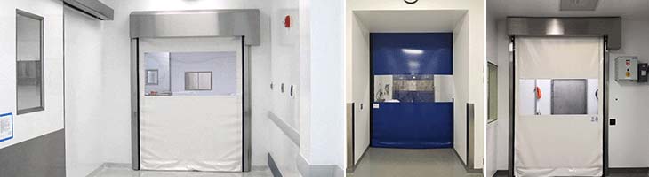 ASI Cleanseal 415 Iso-Roll cleanroom door