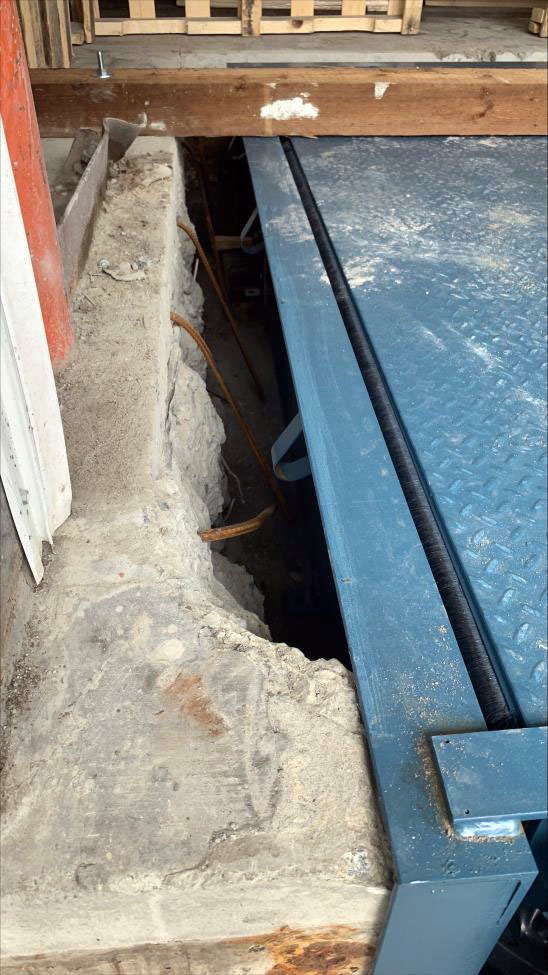 Dock Pour Hydraulic Dock Leveler Burnaby (5) installation of hydraulic dock leveler